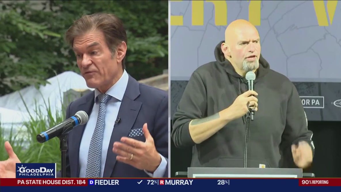 John Fetterman defeats Dr. Mehmet Oz in Pennsylvania's Senate race